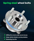 Front Wheel Bearing Hub Assembly 513420 Fits Hyundai Elantra 2017 To 2020 Ioniq 2017 To 2022 Kona 2018 To 2023 Niro 2017 To 2021 Seltos 2021