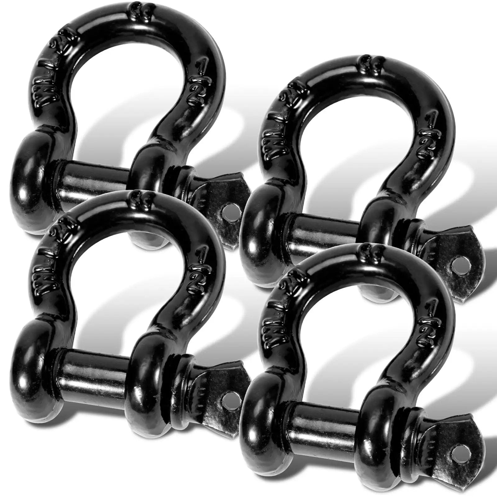 Beefy Half Inch D Ring Shackles With Nine Sixteenth