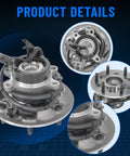 Close-up of Front Wheel Hub And Bearing Assembly 515104 For Chevy Colorado 2004 2008 GMC Canyon 2004 2008 Isuzu I 280 2006 I 290 2007
