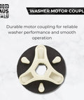 Washer Motor Coupling Replacement Kit 5-Pack For Direct-Drive Washers, Restores Agitation And Spin, Replaces PS1485646 AP396389, top view