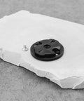 Rock Solid Bike Computer Bracket Mount Kit With Fixed Base For 32x29x2mm Stopwatch Holder on grey rock surface