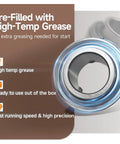 Image showing Go Kart 1 Inch Axle Live Bearing Set with high-temp grease prefilled, highlighting readiness and precision.