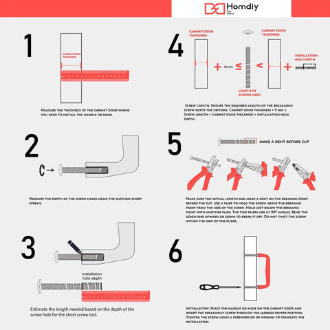 Installation instructions for Five Inch Brushed Nickel Cabinet Pulls 25 Pack Square Door Handles For Modern Dresser And Drawer Hardware Stainless Steel Kitchen Cabinet Handles No Fuss Easy Install Durable Stainless Finish Five Inch Overall Length Center To Center with step-by-step guidance.
