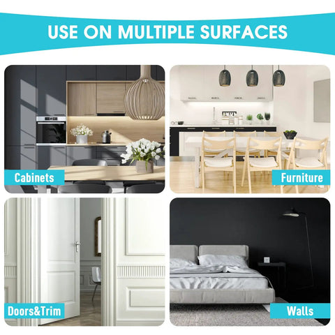 Beige Multi Surface Touch Up Paint With Built In Brush For Indoor And Outdoor Use On Walls Cabinets Doors Trim Furniture Windows Shutters And More For Any Home Project No Mess