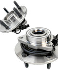 2 Pack Front Wheel Bearing Hub Assembly For Dodge Ram 1500 2009 2010 2011 With ABS 5 Lug Wheel Hub Replacement Compatible With OE 515126
