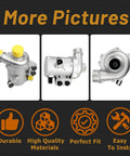 Dead Nuts Reliable Electric Water Pump For BMW 328i 325i X5 X3 528i Direct Replacement Assembly showcasing multiple angles.