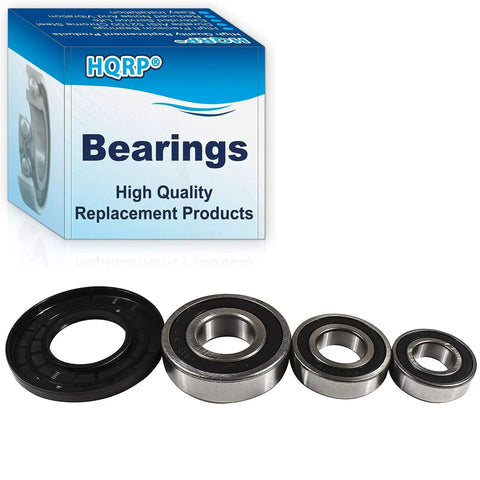 Bearing And Seal Kit Fixes Whirlpool Front Load Washer Tub GHW9100LQ2 with three bearings and one seal for laundry repairs.