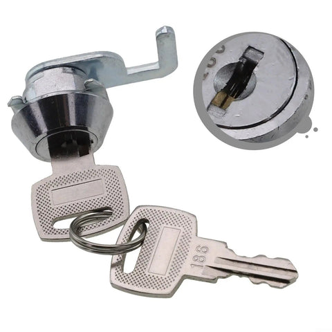 Zinc Alloy Cam Lock With Quick Clip Heavy Duty Security For Cash Drawers Metal Cabinets Flight Boxes POS Terminals Vending Machines And Lockers