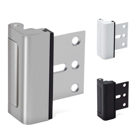 Two Pack Front Door Reinforcement Lock Kit With Upgraded Latch That Withstands 800 Pounds Of Force Prevents Unauthorized Entry