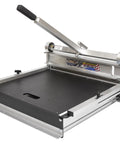 Heavy Duty 26 Inch Siding Shear For Vinyl Clapboard Cutters With Universal Mount Brackets, showing aluminum body and cutting surface.