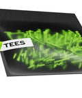 Neon Lime Golf Tees Set With 60 Driver Tees And 15 Short Tees, two sizes in resealable pouch