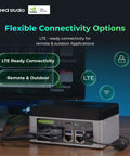Edge AI Beast J4012 With NVIDIA Jetson Orin NX 16GB showcasing flexible connectivity options for remote and outdoor applications