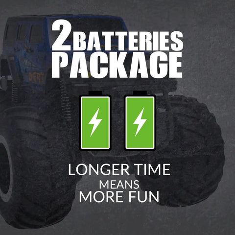 Amphibious RC Car For All Terrain Fun Beasts On Wheels 1 To 16 Scale 2.4GHz Remote Control Monster Truck with 2 battery pack
