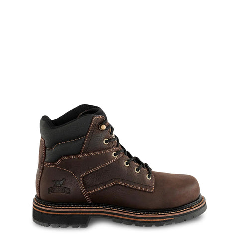 Women Work Boots 6 Inch Steel Toe Brown Wide 7 D Built For Tough Shifts Slip Resistant Rubber EVA Treker Outsole Heat Resistant