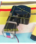 Motorized Rotary Positioning Stage With Electric Indexing Plate, 360 Degree R Axis Turntable, 42 Stepper Motor, Top View