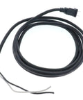 Heavy Duty Replacement Power Cord Featuring Durable Sj Twisted Construction Built Tough For All Your Favorite Power Tools And Industrial Shop Equipment No Fluff Straight Up Rock Solid Performance You Can Count On Day After Day - black flexible cord with end plug
