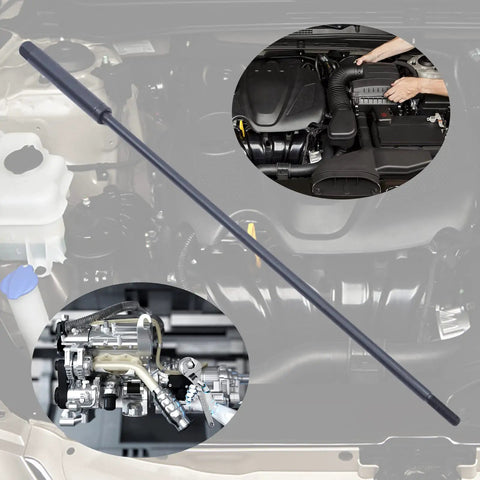 Heavy Duty Milling Machine Draw Bar 7/16 Thread R8, steel, automotive setting, workshop use, high concentricity, wear-resistant