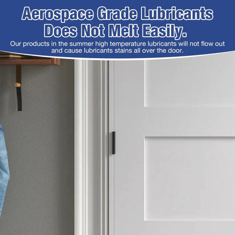 Heavy Duty Matte Black Door Hinges 3.5 Inch With Smooth Swing And Built Like A Tank 12 Count, mounted on a white interior door.