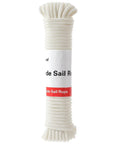 Outdoor Shade Sail Rope Kit 50 Feet Diamond Braided Polyester Line Quarter Inch Thickness All Purpose Tie Down Rope