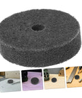 Super Cool Nylon Polishing Wheel Buffing Disc Kit With 10mm Hole that fits grinders, ideal for polishing metal and wood surfaces.