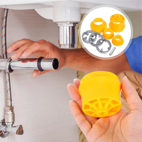 Toddmomy Electric Pipe Threader Kit Compat With Manual Power Drill Plastic Pvc Threading Tool Set Lightweight for plumbing use.