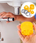 Healeep Portable Pvc Threader Kit For Plastic Pipes Compatible With Manual Electric Drill Professional Grade Threading Tool for Home Repair and Industrial Fixing Includes Die Set For One Half Inch And Three Quarter Inch Jobs in use with PVC pipe and fittings.