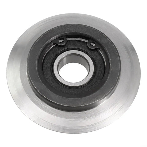 Replacement Blade For Thin And Flat Cable Stripper Cutter For Wire Stripping Machines With Quiet Operation And Durable Bearing Steel Build 12mm Inner Hole For Precise No Fuss Wire Stripping Tools, top view displaying 12mm hole and steel construction