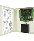Open 2-Door Access Control Panel With Ethernet Enclosure Circuit Board And Connectors For Easy Install And Remote Monitoring
