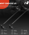 Front Sway Bar Link Stabilizer For Toyota Sienna 2011 2020 Premium End Link Kit With Greased Bushings For A Smoother Quieter Ride And Improved Handling Durable Suspension Upgrade Easy Install And Long Lasting Performance. pair of black steel sway bar end links