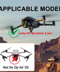 Drone in flight with text indicating compatibility for DJI Mavic 3 Pro, highlighting the Gimbal Signal Cable Replacement use.