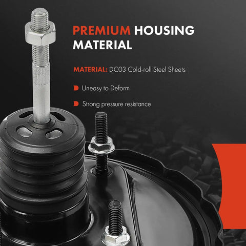 Heavy Duty Vacuum Brake Booster For Lexus IS300 2002-2005 features premium DC03 steel housing material.
