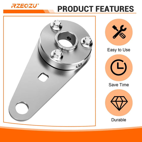 Three Quarter Inch Crankshaft Holder Tool Kit Replacement For Predator 212 Engine GX160 GX200 DIY Friendly shown in silver metal.