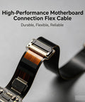 Pro Grade Motherboard Flex Cable Connector Repair Replacement Part For P20 Lite With Tool, close-up on durable copper wire.