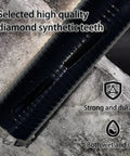 Close-up of 4 Inch Diamond Core Drill Bits With 10 Inch Deep Drilling For Concrete showing synthetic diamond teeth, strong and durable.