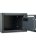 Open Digital Drop Safe Money Drop Box With Front Deposit Slot, Steel Security Safe With LED Keypad, Wall Or Floor Mount
