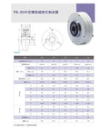 Diagram of Hollow Thin Magnetic Powder Brake For 24V Systems With 3Nm And 6Nm Torque Ultra Slim Compact Stop CNC Automation