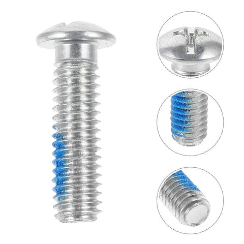 Premium Six Pack Roller Skate Stopper Screw Kit For Durable Top Grade Metal Replacement Parts Versus Basic Options Enhancing Smooth Gliding Control With Quad Or Inline Skates At Park Or Rink Eliminating Broken Parts Forever, metal screw close-up