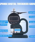 Workhorse Thickness Gauge For Sponge, Paper, Cardboard And Foam Rubber Sheets, 0 To 12.7 mm Range With 30 mm Probe and LCD Display.
