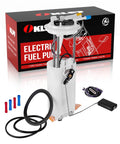 Electric Fuel Pump Assembly E3518M Replacement For Buick Park Avenue LeSabre Cadillac DeVille Seville Oldsmobile Aurora Pontiac Bonneville displayed with box