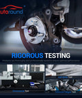 Front Steering Knuckle And Wheel Bearing Hub Assembly For Ford Focus 2006 2007 2008 2009 2010 2011 Right Passenger Side Replacement LK004 698406 Compatible testing