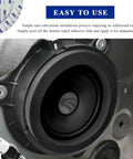 6.5 Inch Foam Speaker Enhancer Rings With Self Adhesive Backing High Rebound Car Door Baffles close-up installation view