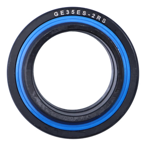 Beefy Heavy Duty Radial Spherical Plain Bearing GE35ES-2RS 35x55x20 Mm With Double Seals Swivel Inner Race Ball Joint Style For Machinery Automotive And DIY Projects, front view