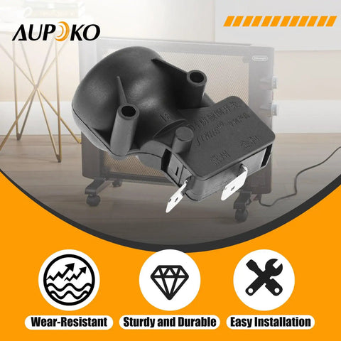 Must Have FD4 Dump Switch For Outdoor Patio Heaters And Thermoelectric Gas Heaters Replacement Part black with connectors