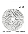 HTD 5M Timing Belt 15 Tooth 4 Meter Length 25mm Wide Polyurethane PU Open Ended Replacement Drive Belt For Industrial Conveyor Machines Black Heavy Duty Performance Low Stretch Durable Long Life, HTD5M roll