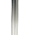 Heavy Duty Stainless Steel Pipe Safety Bollard Tough As Nails Wall 36 Inch X 4-1/2 Inch Polished Silver with yellow markings