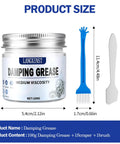 High-Performance Medium Viscosity Damping Grease For Washing Machines, Suspension Rods, Toilet Shock Absorbers, Optical Instruments Kit