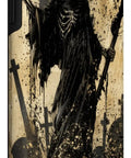 Dark Gothic Death Art Case for iPhone 11 Pro Max with reaper design, two-part polycarbonate shell, shock-absorbent TPU liner