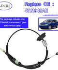 Heavy Duty Transmission Gearshift Control Cable Replaces OE 4721940AE for Dodge Journey, includes single pack and mounting details.