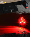 4 Pack 2 Inch Round Led Side Marker Clearance Lights With Grommets And Wire Pigtails For Trailers And Trucks DOT Approved