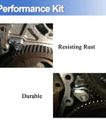 Dodge Cummins 12V 5.9L Dowel Pin Repair Kit With Retainer For 1989 1998 Diesel Engines Stops Dowel Pin Backout And Timing Cover Damage Quick Install Real Engine Protection Keeps Your Ride Running Strong, installed on timing gear